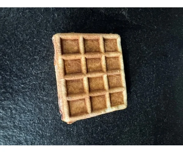 Gevulde wafel abrikoos