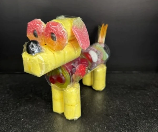 Snoeptaart hondje