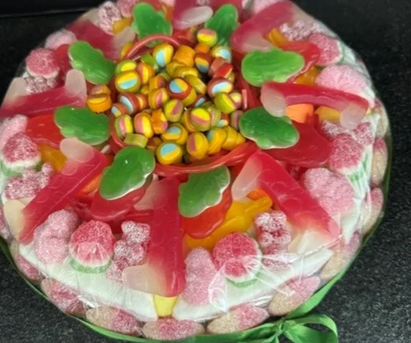 Grote snoeptaart