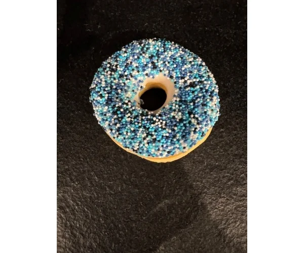 Donut blauw