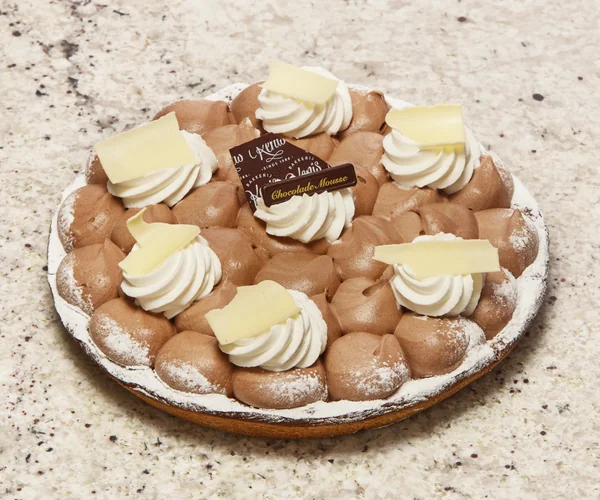 Pudding chocomousse gewoon deeg