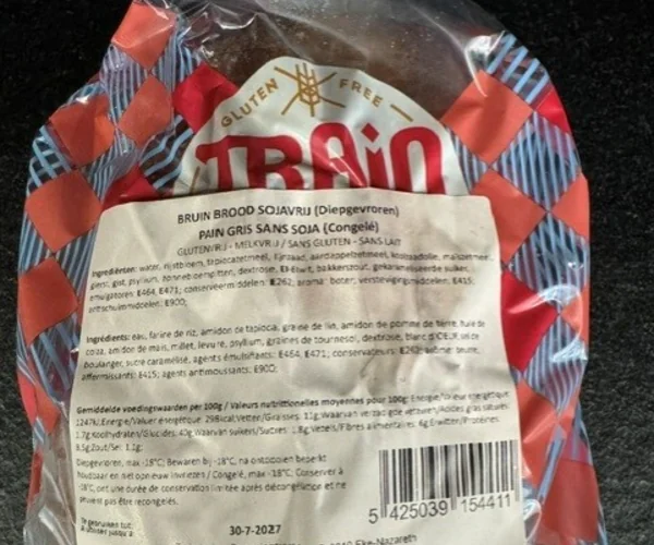 Bruin brood sojavrij