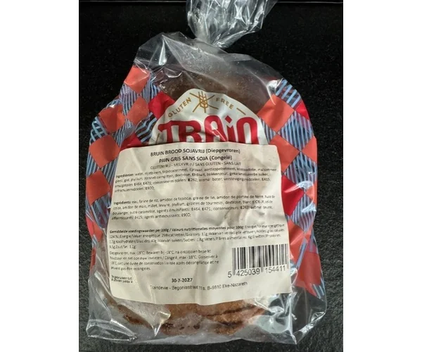 Bruin brood sojavrij